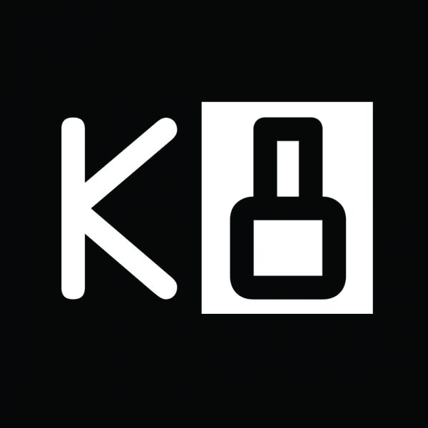 30630-TB1 logo k8 devant sur fond noir